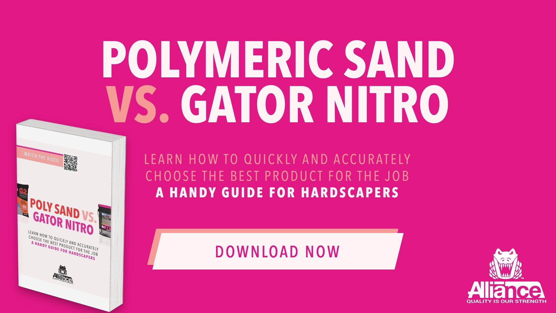 Polymeric Sand vs Gator Nitro CTA