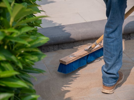 breaking down a poly sand job step 3-2